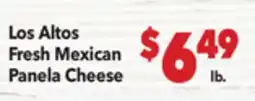 Vallarta Supermarkets Los Altos Fresh Mexican Panela Cheese offer