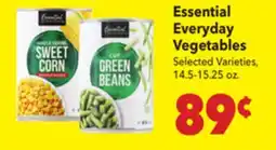 Vallarta Supermarkets Essential Everyday Vegetables offer