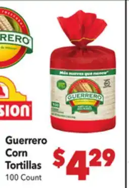 Vallarta Supermarkets Guerrero Corn Tortillas offer