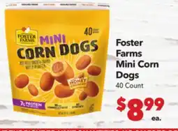 Vallarta Supermarkets Foster Farms Mini Corn Dogs offer