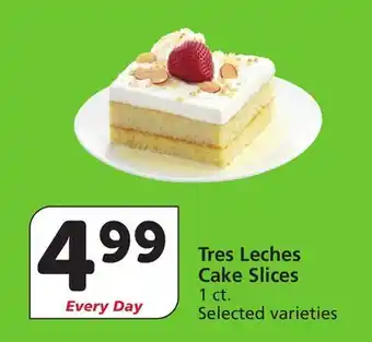 Albertsons Tres Leches Cake Slices offer