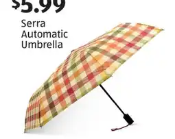 Aldi Serra Automatic Umbrella offer