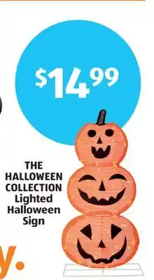 Aldi THE HALLOWEEN COLLECTION Lighted Halloween offer