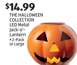 Aldi THE HALLOWEEN COLLECTION LED Metal Jack-o'- Lantern offer