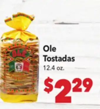 Vallarta Supermarkets Ole Tostadas offer