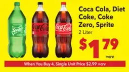 Vallarta Supermarkets Coca Cola, Diet Coke, Coke Zero, Sprite offer