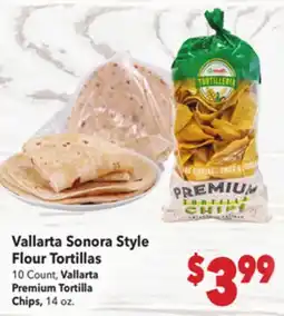 Vallarta Supermarkets Vallarta Sonora Style Flour Tortillas offer
