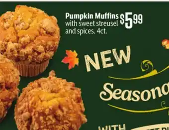 Vallarta Supermarkets Pumpkin Muffins offer