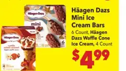 Vallarta Supermarkets Häagen Dazs Mini Ice Cream Bars offer