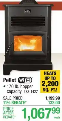 Menards Pellet offer