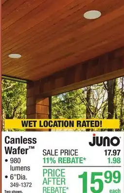 Menards Canless Wafer offer