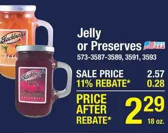 Menards Jelly or Preserves offer