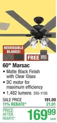 Menards 60 Marsac offer