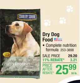Menards Dry Dog Food • Complete nutrition formula offer