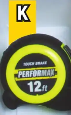 Menards 12' Tape Measure offer