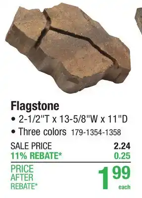 Menards Flagstone offer
