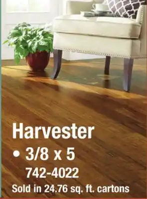 Menards Harvester offer