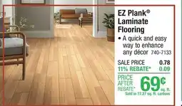 Menards EZ Plank Laminate Flooring • A quick and easy way to enhance any décor offer