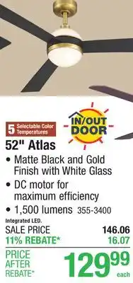 Menards 52 Atlas offer