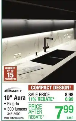 Menards 10 Aura offer