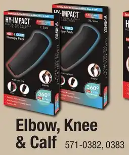 Menards Elbow, Knee & Calf offer