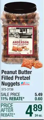 Menards Peanut Butter Filled Pretzel Nuggets offer