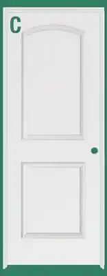 Menards 2-Panel Arch offer