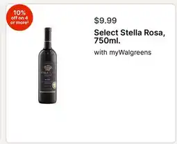 Walgreens Select Stella Rosa, 750ml offer