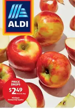 Aldi Michigan Honeycrisp Apples offer