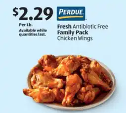 Aldi Fresh Antibiotic Free Family Pack Chicken Wings offer