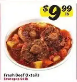Winn Dixie Fresh Beef Oxtails offer