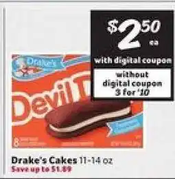 Winn Dixie Drake's Cakes offer