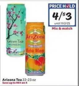 Winn Dixie Arizona Tea offer