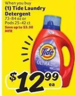 Winn Dixie Tide Laundry Detergent offer