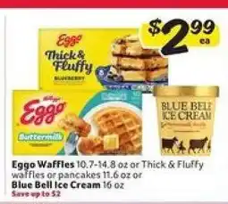 Winn Dixie Eggo Waffles or Blue Bell Ice Cream offer