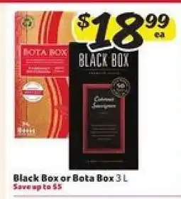 Winn Dixie Black Box or Bota Box offer