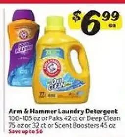 Winn Dixie Arm & Hammer Laundry Detergent offer