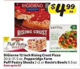 Winn Dixie DiGiorno 12 Inch Rising Crust Pizza offer