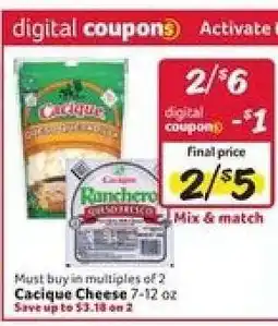 Winn Dixie Cacique Cheese offer