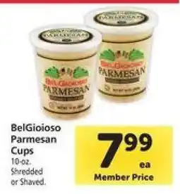 Safeway BelGioioso Parmesan Cups offer