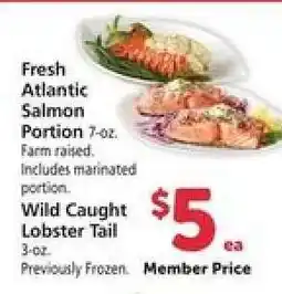 Safeway Wild-Caught Lobster Tail offer