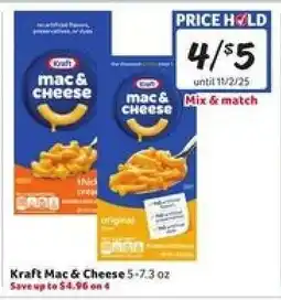 Winn Dixie Kraft Mac & Cheese offer