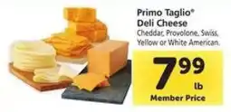 Safeway Primo Taglio Deli Cheese offer