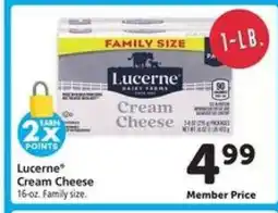 Safeway Lucerne Cream Cheese offer