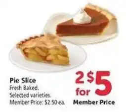 Safeway Pie Slice offer