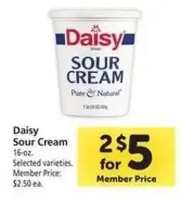 Safeway Daisy Sour Cream offer