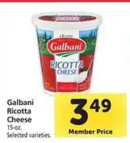 Safeway Galbani Ricotta Cheese offer