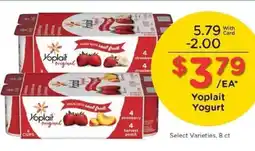 Kroger Yoplait Yogurt offer
