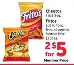 Safeway Cheetos or Fritos offer