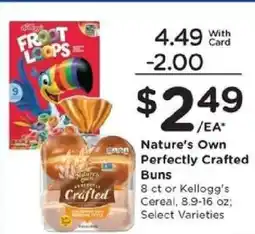 Kroger Nature's Own Perfectly Crafted Buns offer
